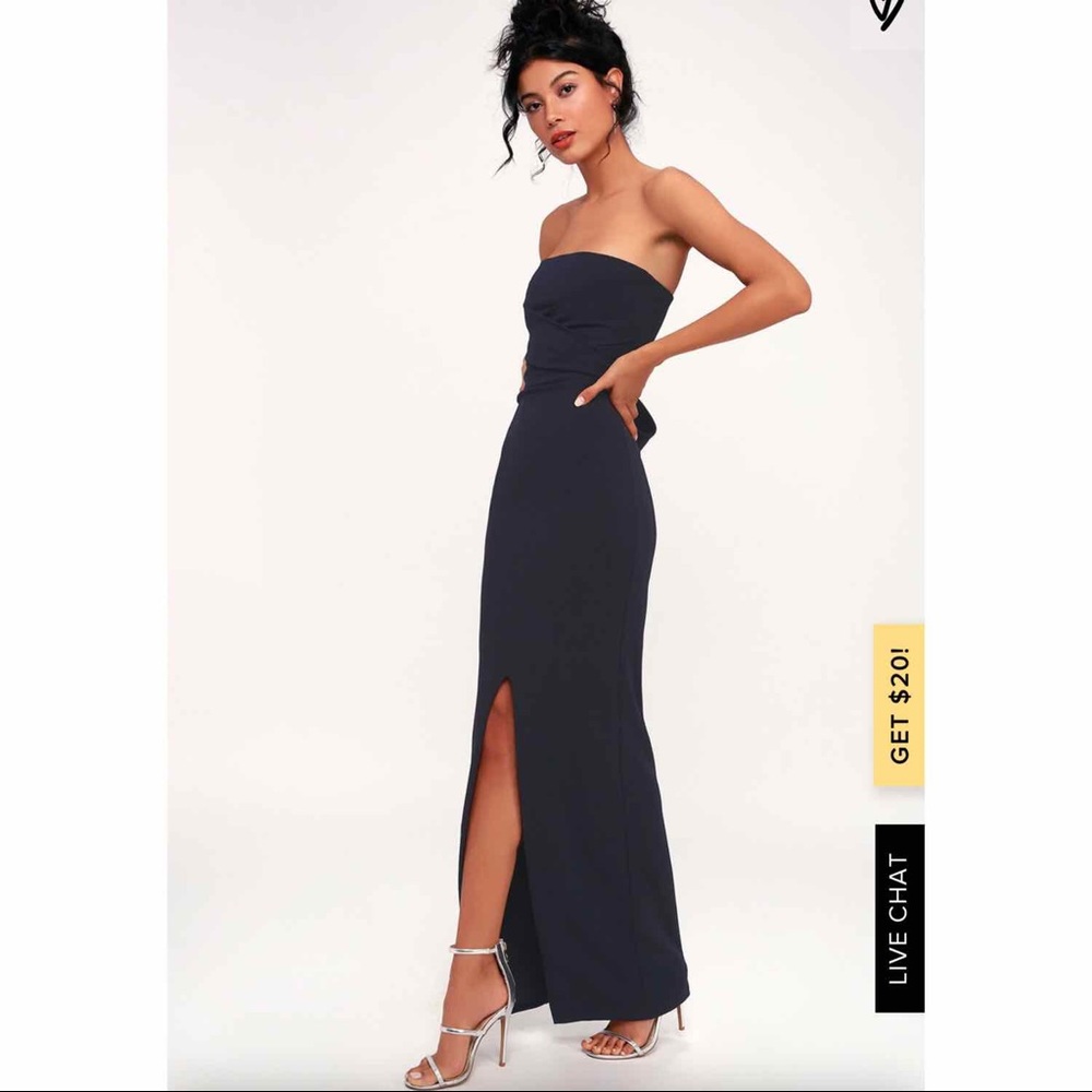 Lulu’s Navy Gown